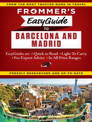 cover image of Frommer's EasyGuide to Barcelona and Madrid